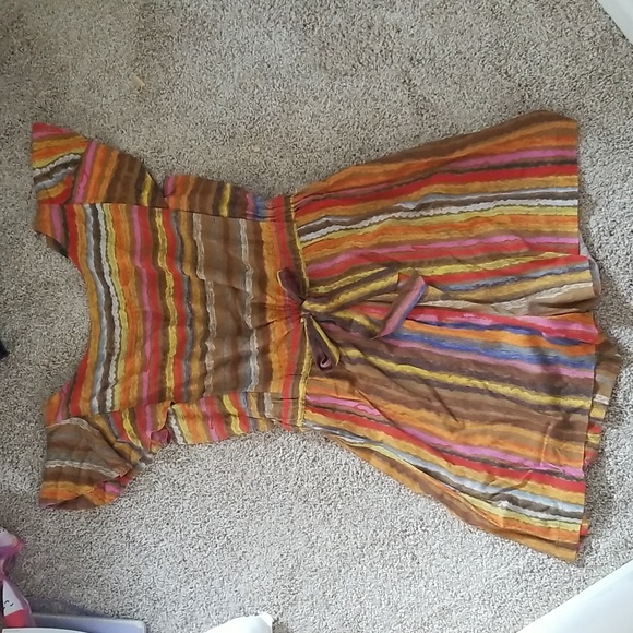Carnival Multi Stripe Romper - Picture 4 of 6